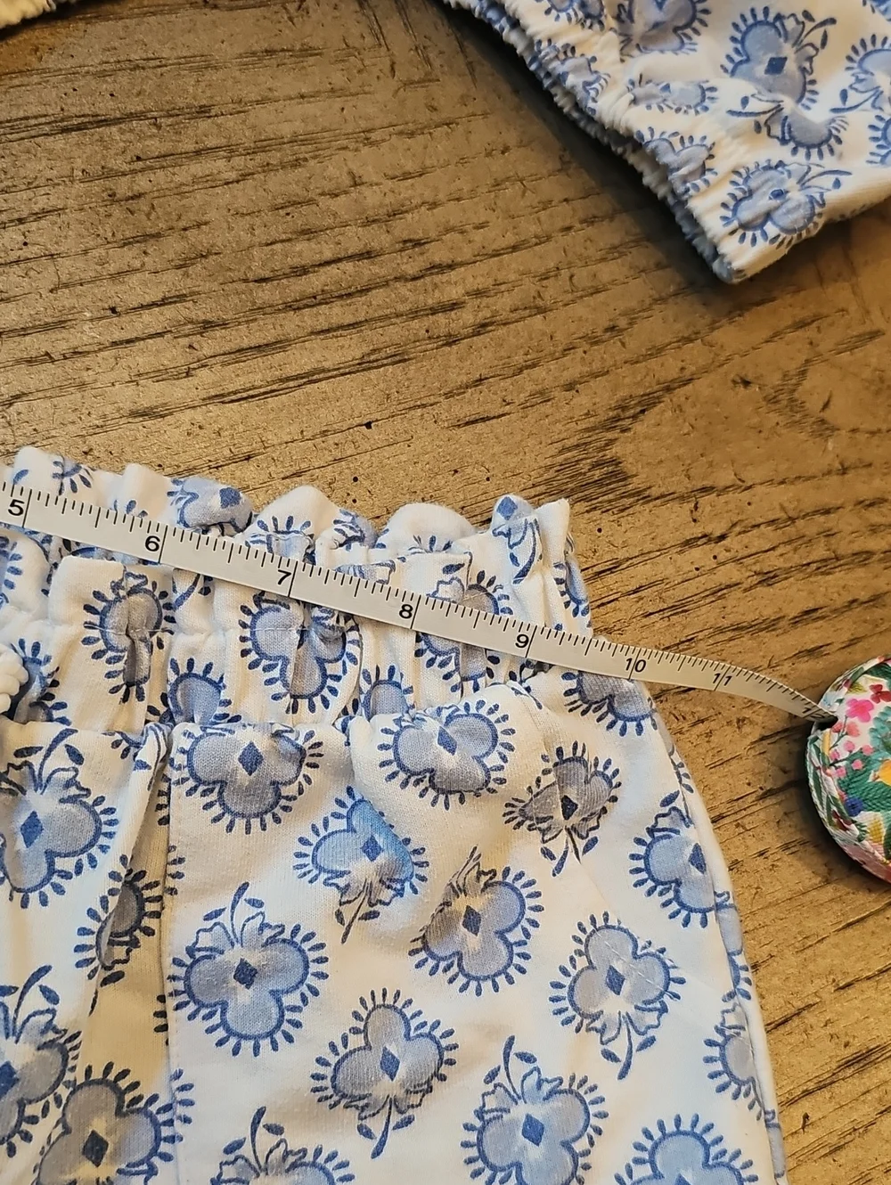 Floral Top With Matching Shorts Size 6 Jessica Simpson